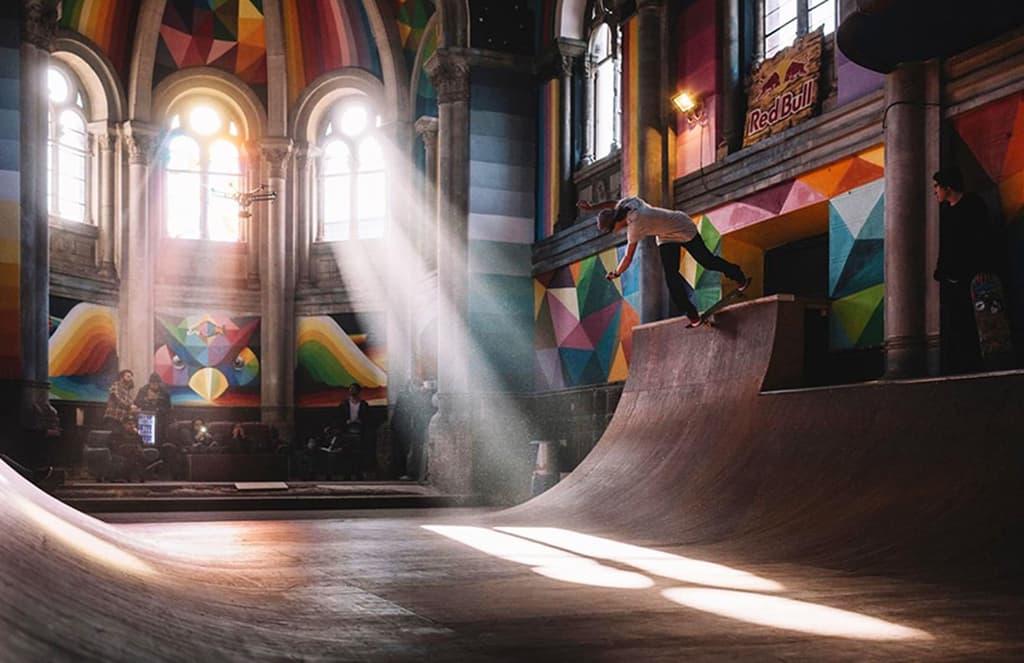 5 finds from across the web: a skate park temple, Lapland’s animal-themed ice hotel and more