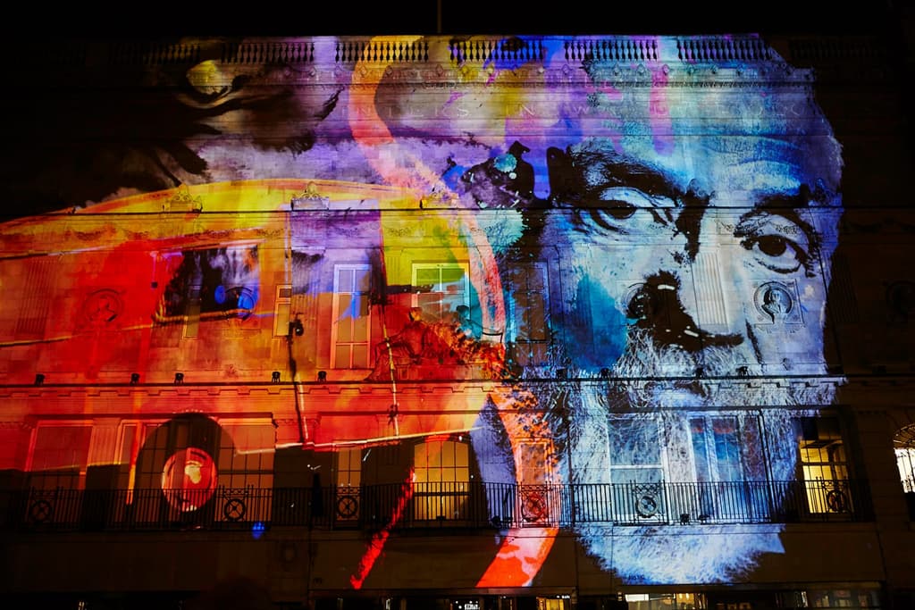 '195 Piccadilly' by Novak at the Bafta building Photography: Matthew Andrews