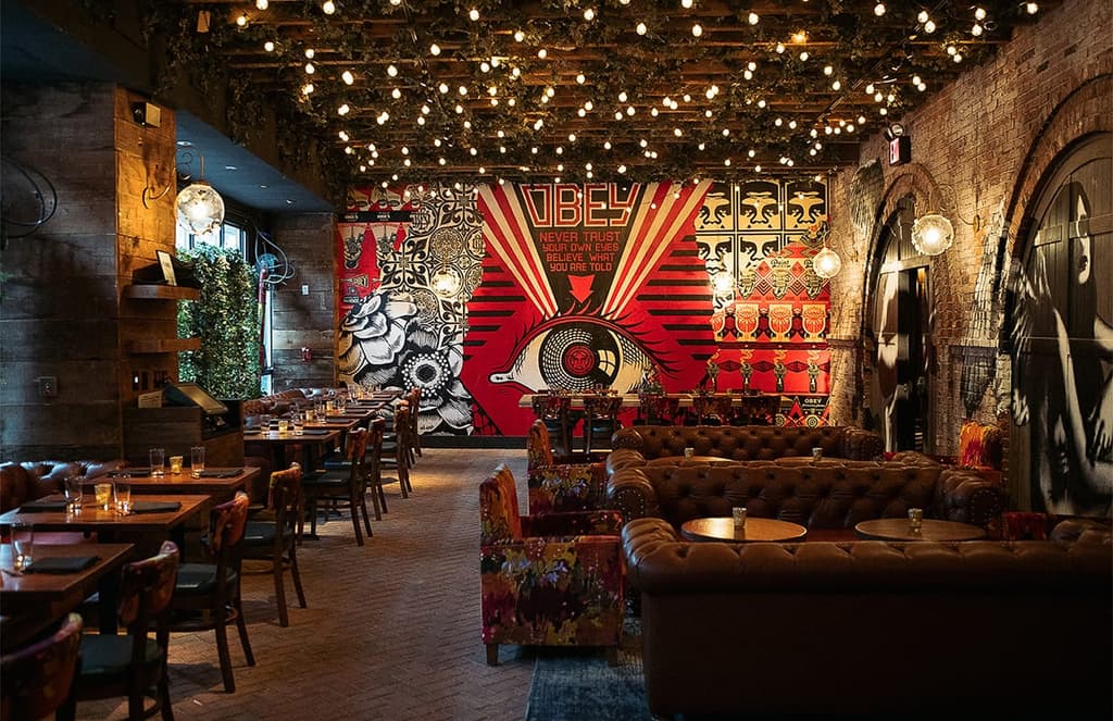 Manhattan’s Vandal restaurant brings street art and food together