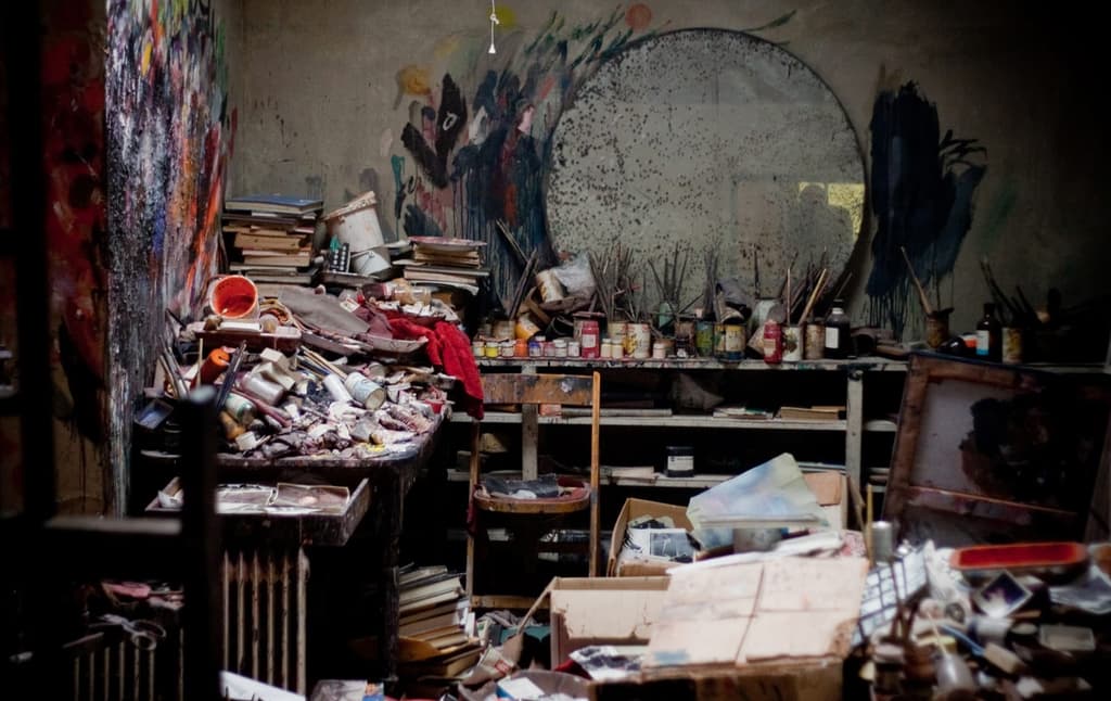 Francis Bacon's studio at Hugh Lane Gallery