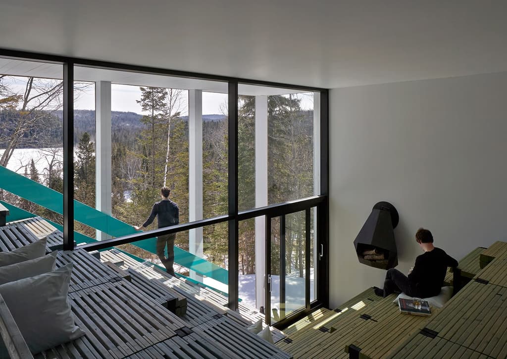 Lake Jasper House by Architecturama, Chertsey, Quebec