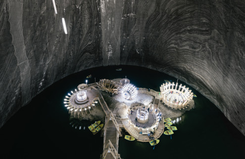 Take a spin around Transylvania’s subterranean theme park