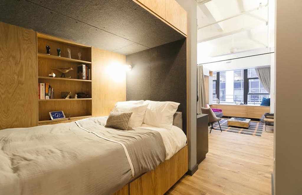 WeWork experiments with co-living in New York