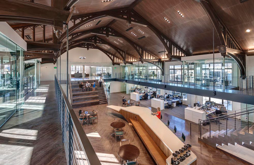 A Masonic temple in LA gets a new lease of life as office space