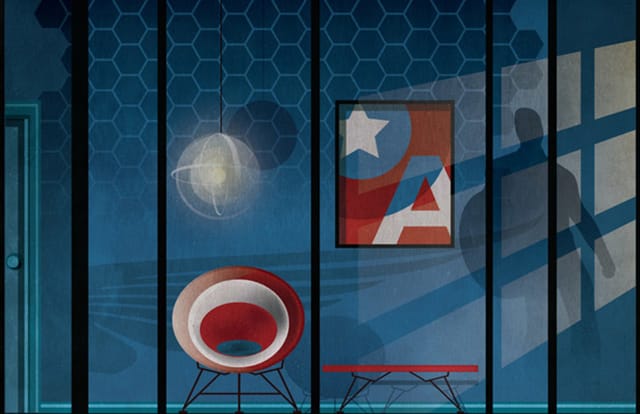 What superheroes’ homes look like – in the eyes of illustrator Federico Babina