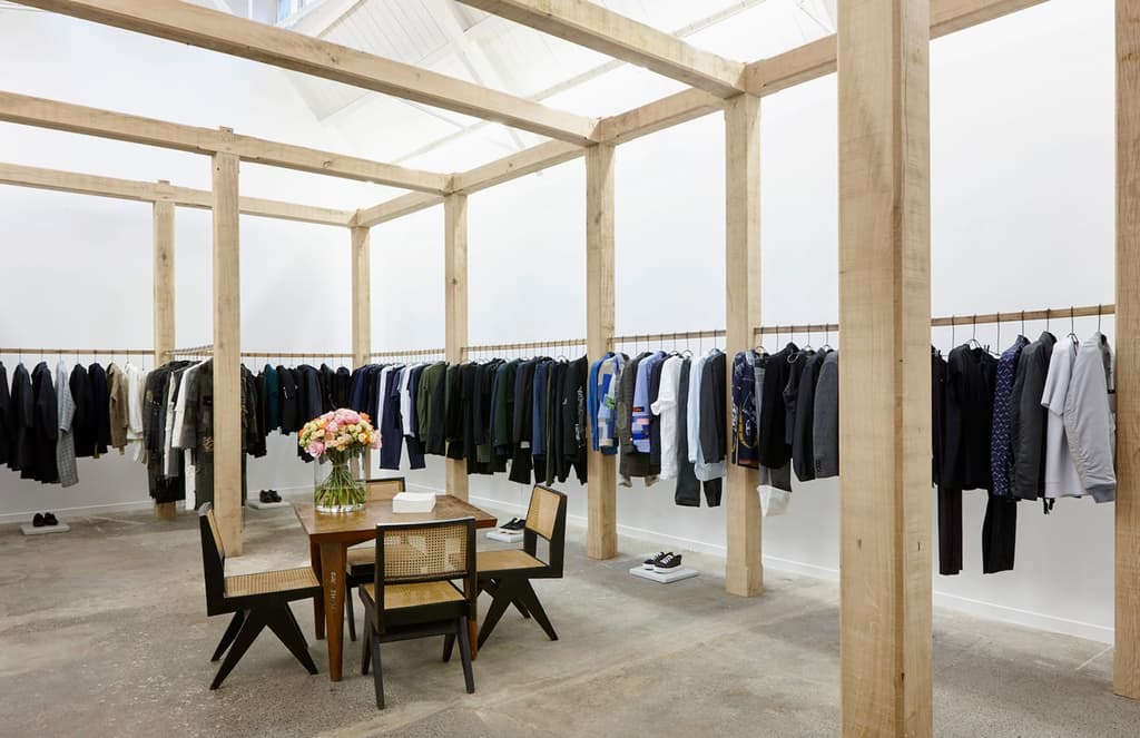 Hostem’s ‘Spring Store’ in Shoreditch is inspired by sculptures