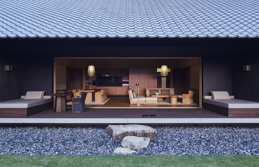 Amanemu is a contemporary take on traditional Japanese hot spring resorts