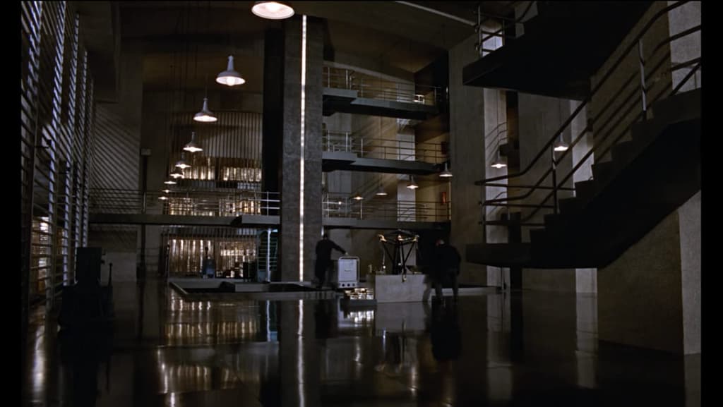 Fort Knox Interior goldfinger ken adams