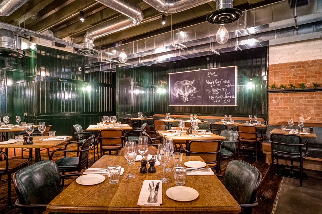 Pitt Cue restaurant takes over a former warehouse on London’s