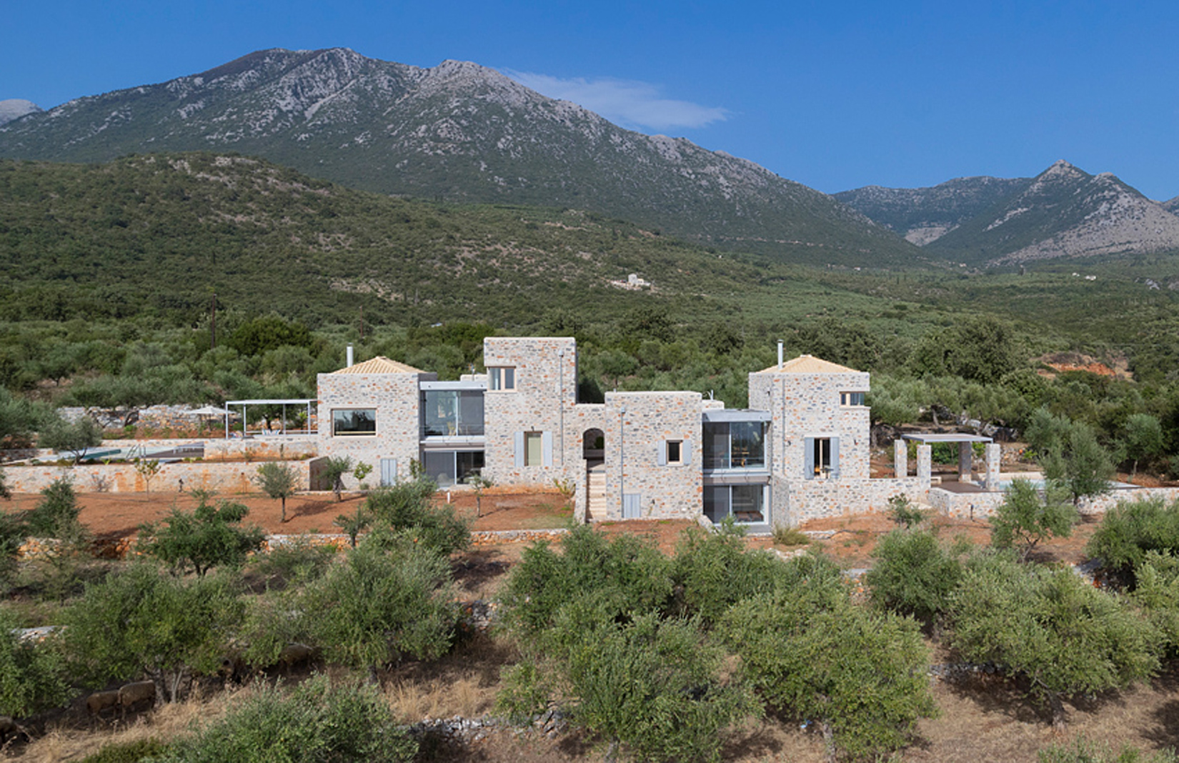Rental of the week: a Greek retreat by hhharchitects overlooking the Aegean Sea