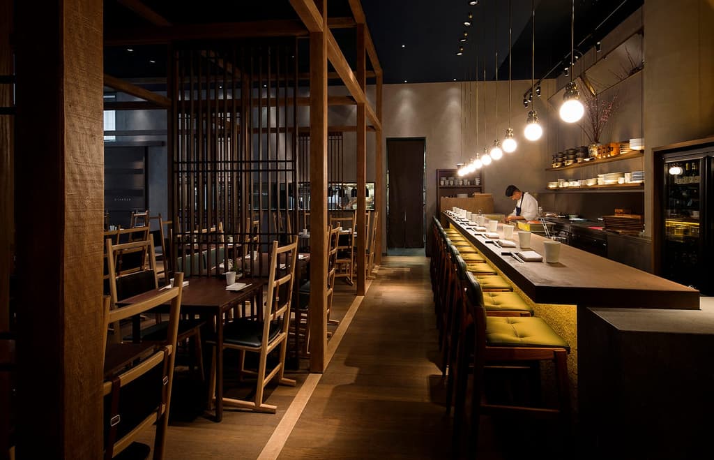 Jason Atherton's Sosharu restaurant designed by Neri & Hu