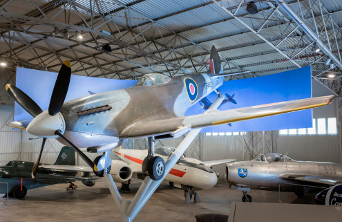 Restored WWII hangars open at Scotland’s National Museum of Flight