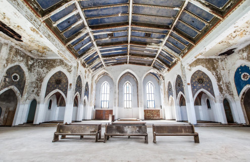Detroit’s vast Woods Cathedral is on the cusp of resurrection as an arts hub