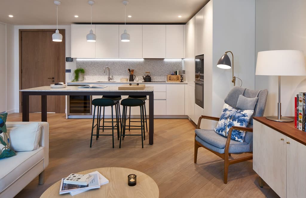 Look inside the show flats for the old BBC Television Centre in London’s White City