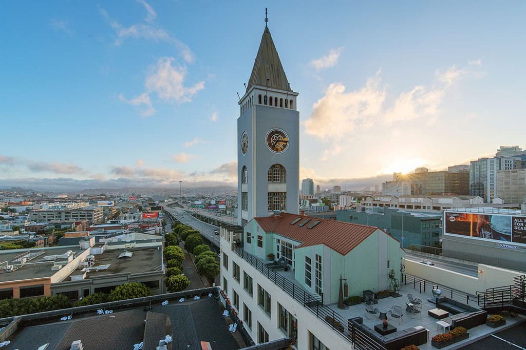 San Francisco clock tower penthouse
