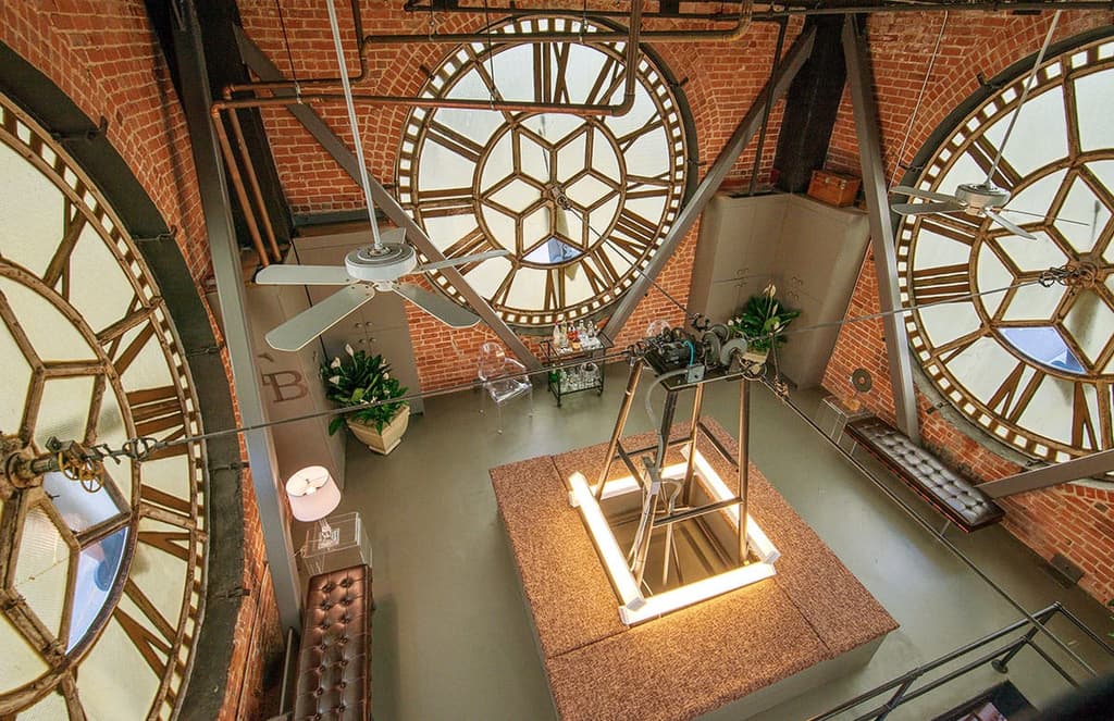 A clock tower penthouse in San Francisco goes on sale