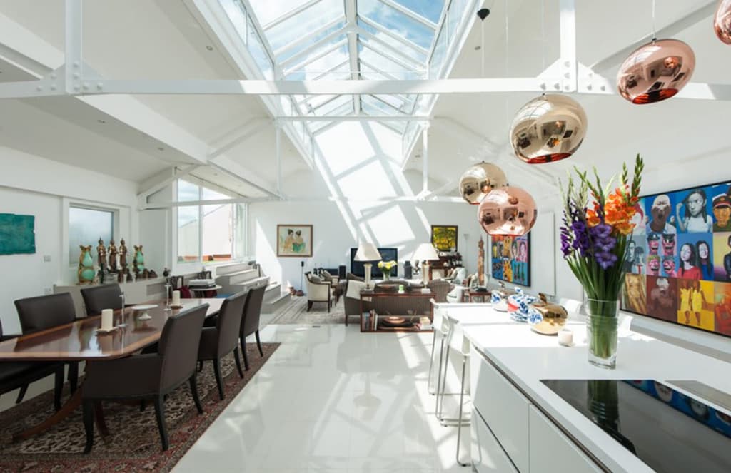 Rent a converted tramshed in London
