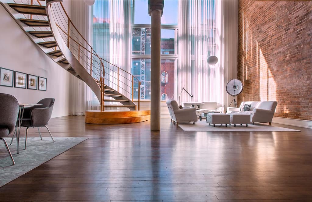 Look inside this voluminous $8m loft in Tribeca, NYC