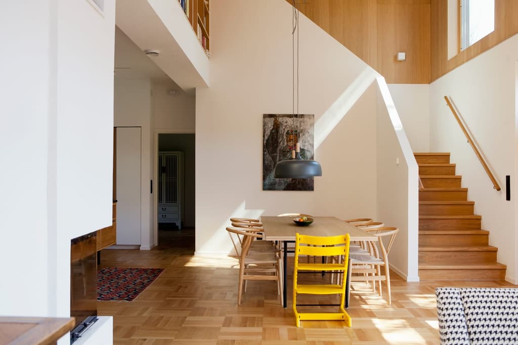 Property of the week: a timber-clad home with soaring ceilings in Sweden