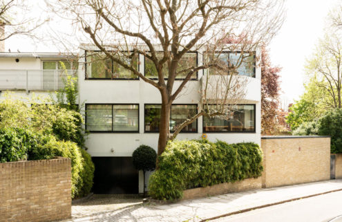 A midcentury home with a David Adjaye extension goes on sale in London