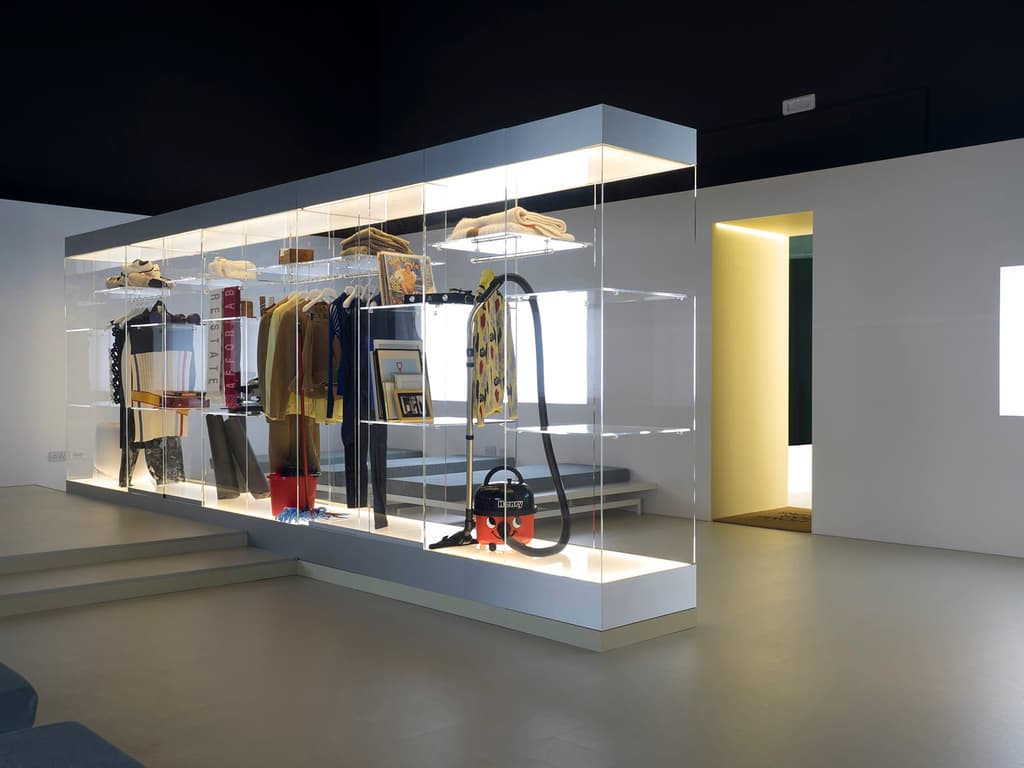 'Hours' room, <em>Home Economics</em> at the British Pavilion, Venice Architecture Biennale 2016 Photography: Cristiano Corte, courtesy British Council