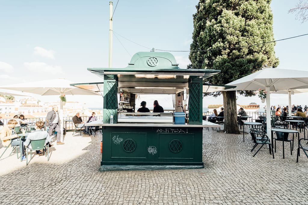 Lisbon kiosks