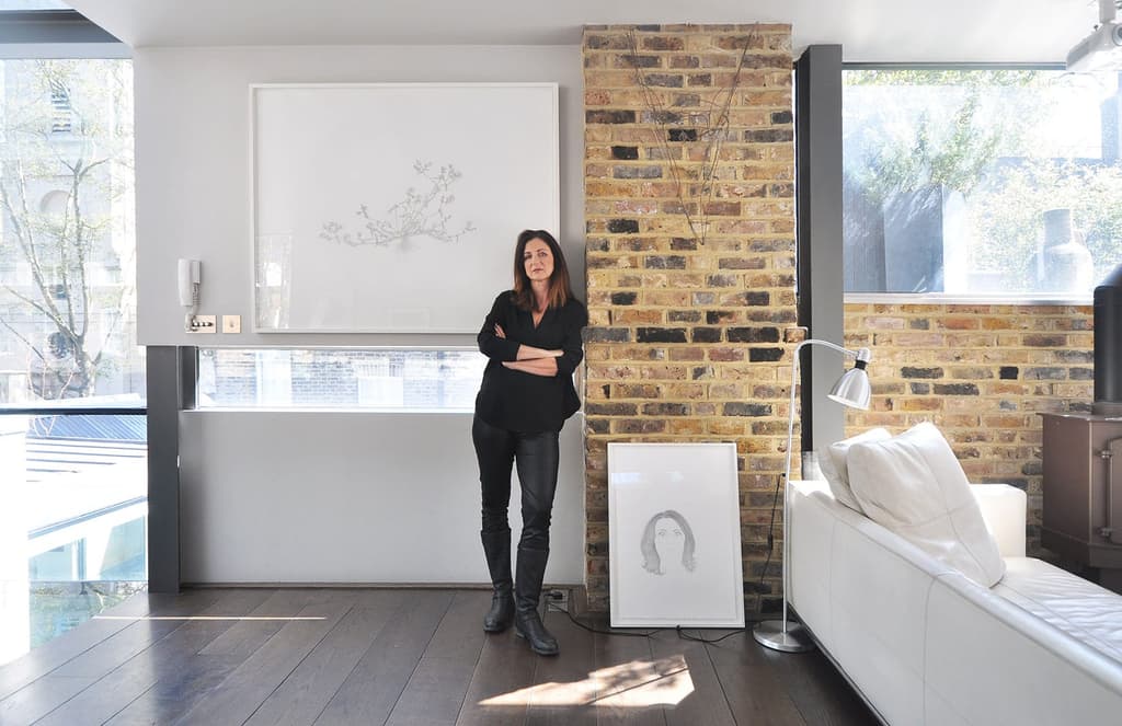 Marta Nowicka at home in London