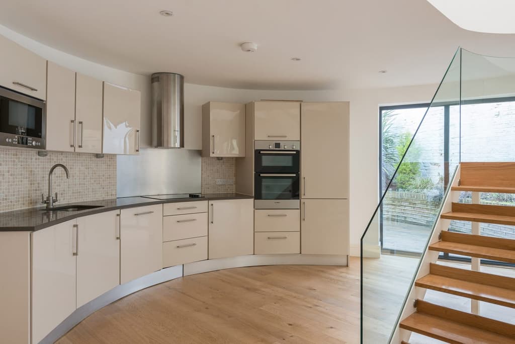 Kitchen and ground floor space, The Roundhouse