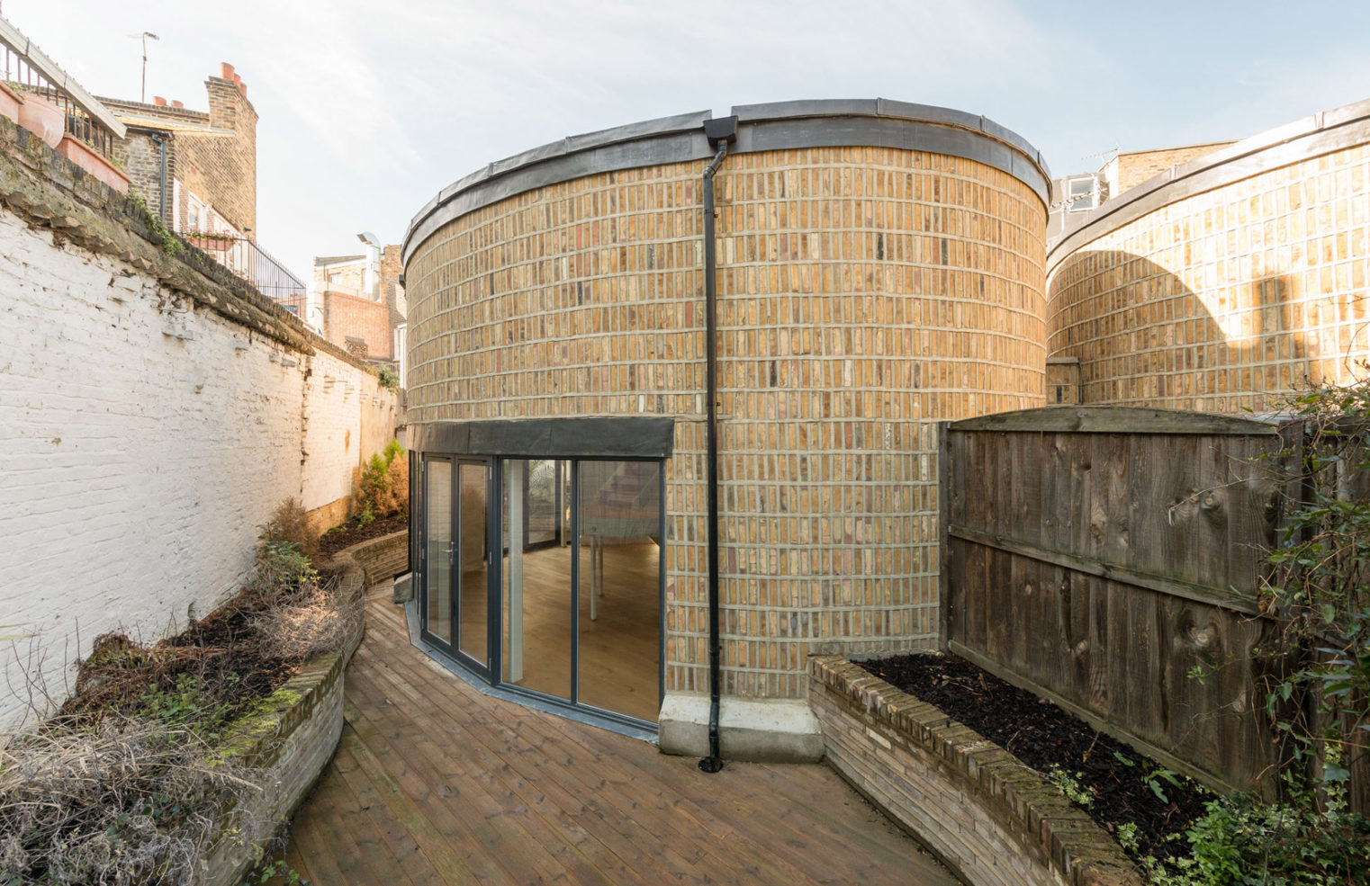 An oval shaped home hits the market in London’s Battersea The Spaces