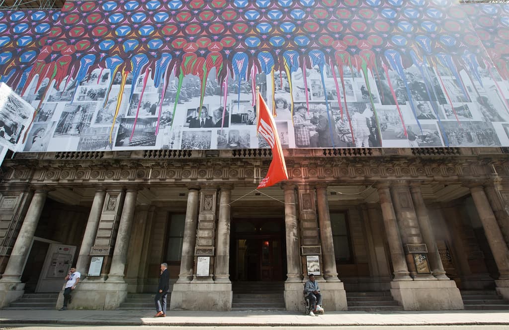 Artist Yinka Shonibare creates a family album on the Royal Academy’s facade