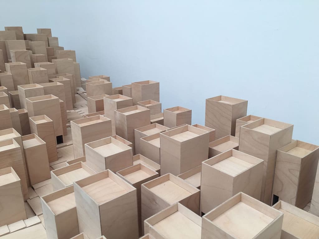 Christian Kerez's installation at the Giardini's Central Pavilion