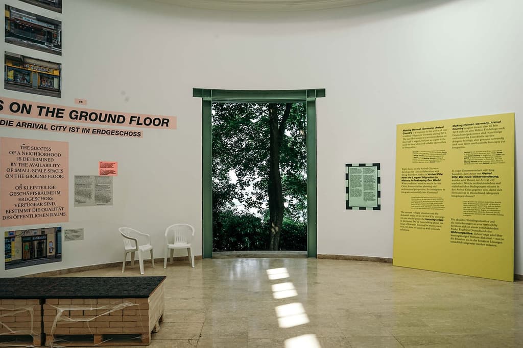 The German pavilion at the Venice Architecture Biennale