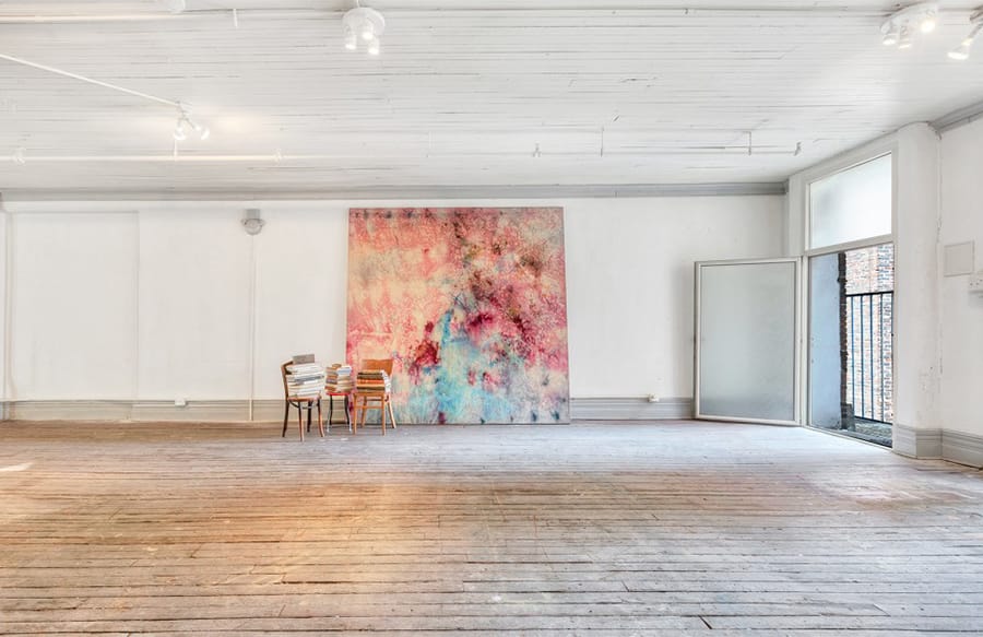 Artist Bill Alpert’s loft in New York’s Cast Iron District goes on sale
