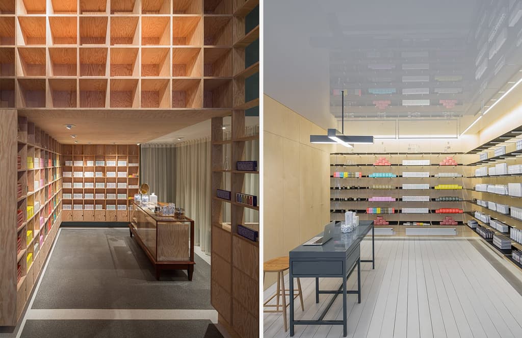 Malin + Goetz opens two apothecaries in London designed by Jonathan Tuckey