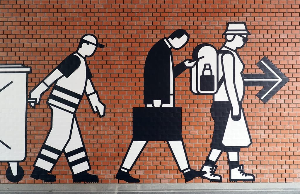 Manifesta 11: witty graphics guide visitors around Zurich for the art biennial