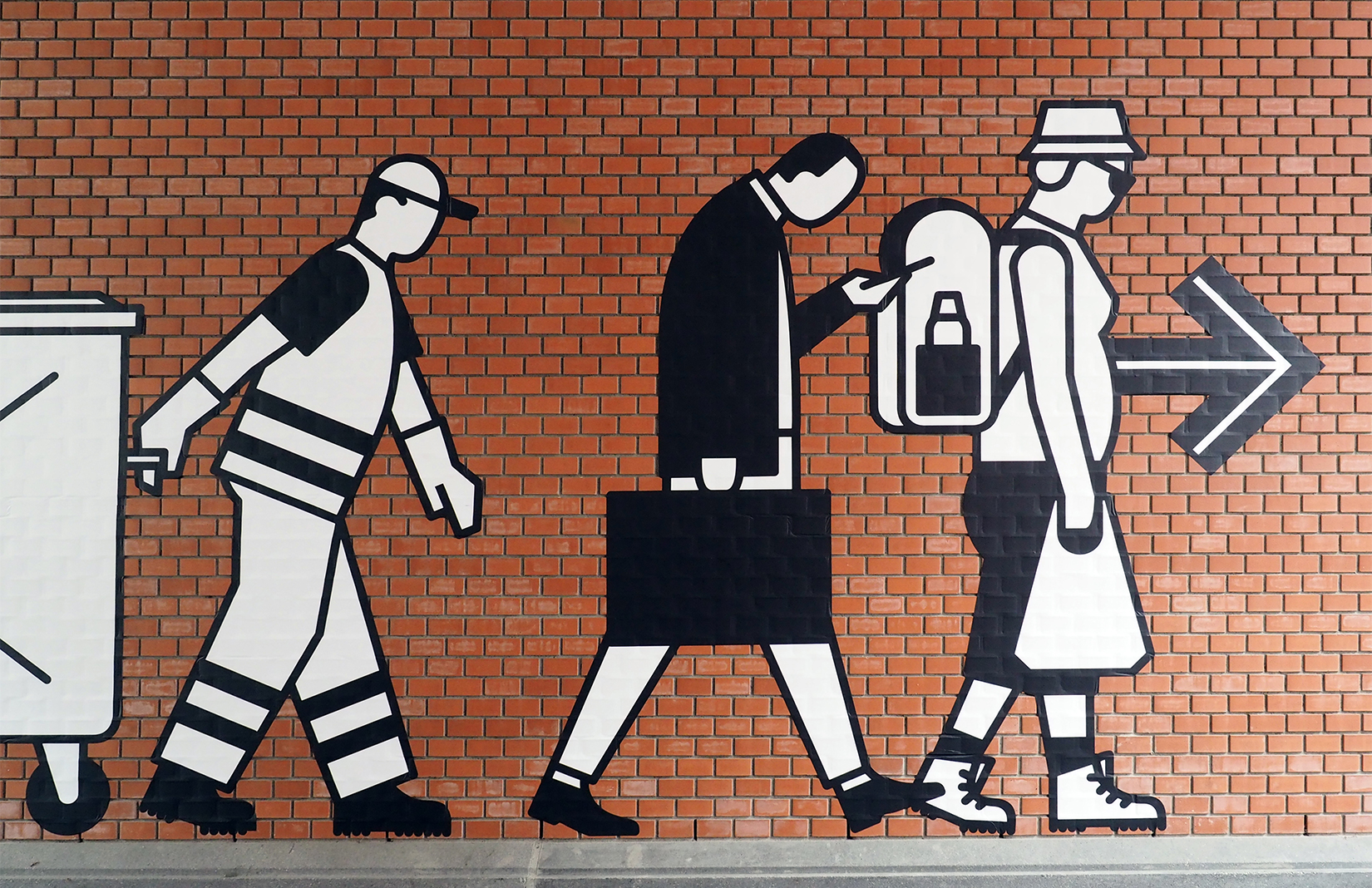 Manifesta 11: witty graphics guide visitors around Zurich for the art biennial