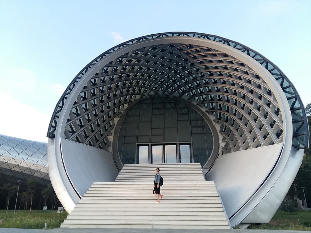 Studio Fuksas' music theatre and exhibition hall in Tbilisi