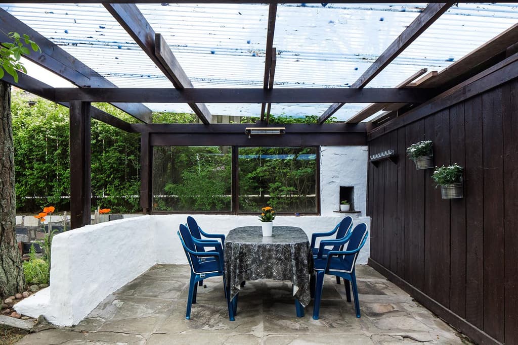 Villa by Swedish architect Bruno Mathsson