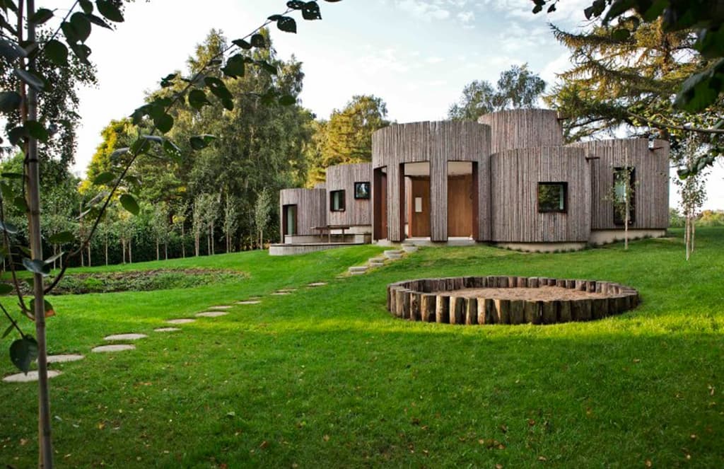 Rental of the week: a house of cylinders in Denmark
