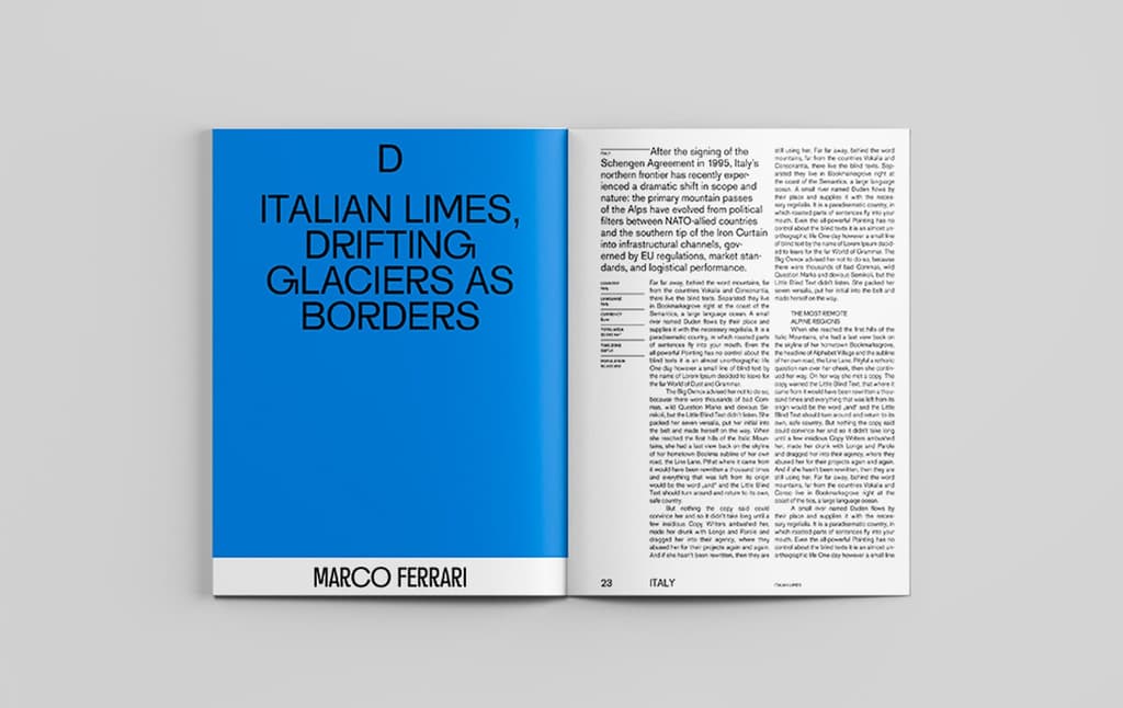 Migrant Journal mock-up