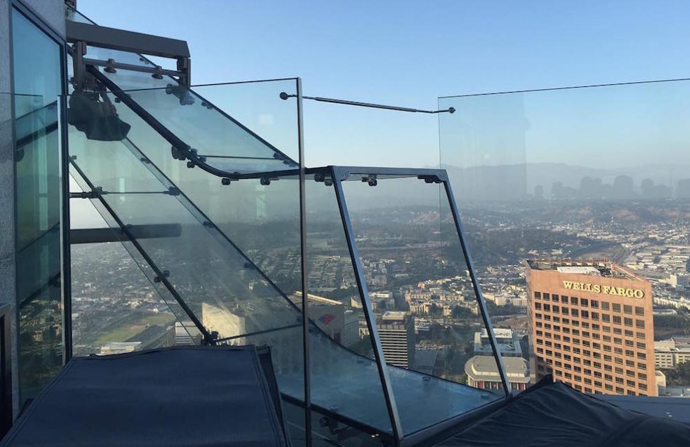 You can now go down a glass slide 1,000 ft up the West Coast’s tallest
