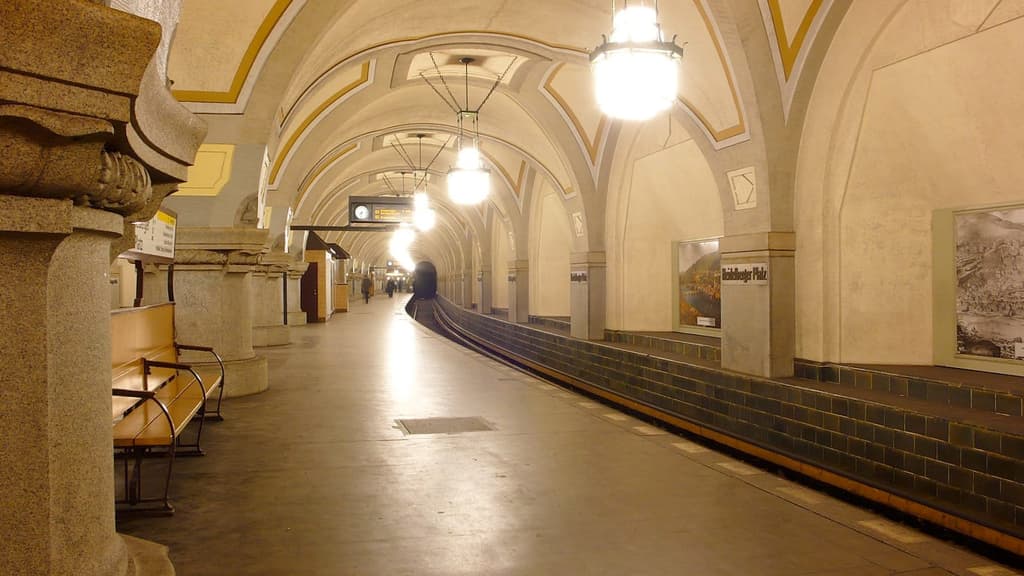 Berlin's Heidelbergerplatz station