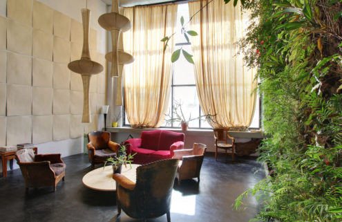Property of the week: a Parisian home with a living wall by Patrick Blanc