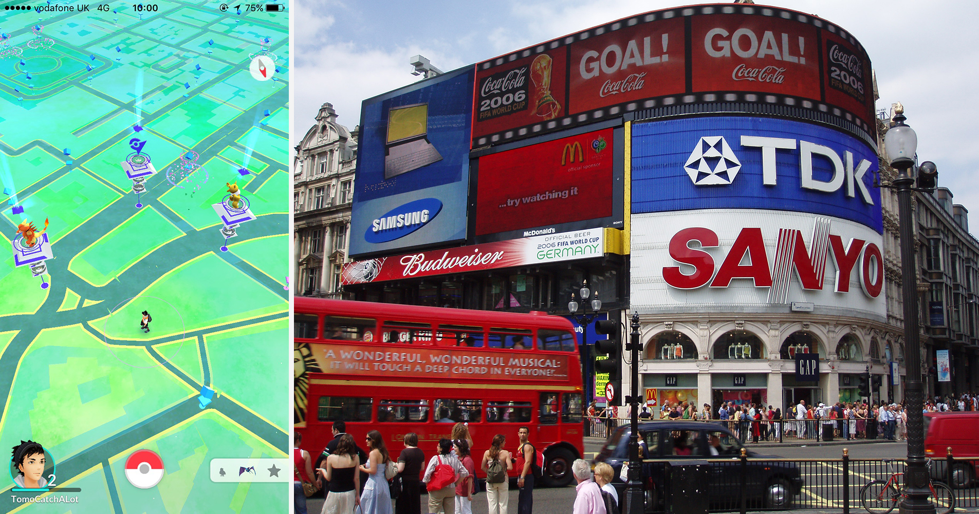 You’ll never look at London the same way again after playing Pokemon GO