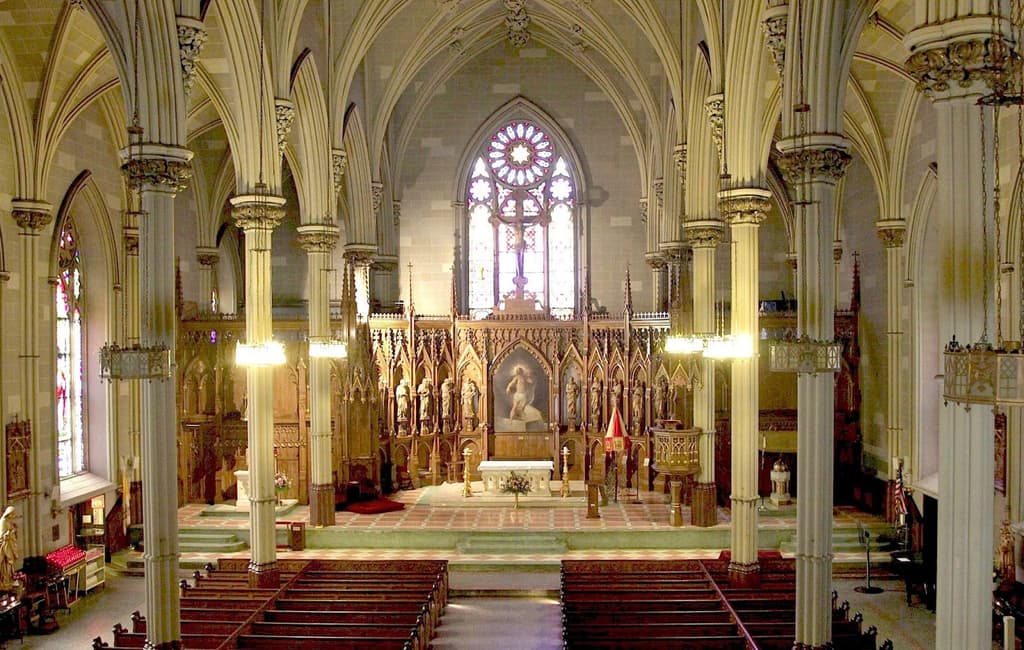 A crypt inside St Patrick’s Old Cathedral in New York could be yours - for $7m