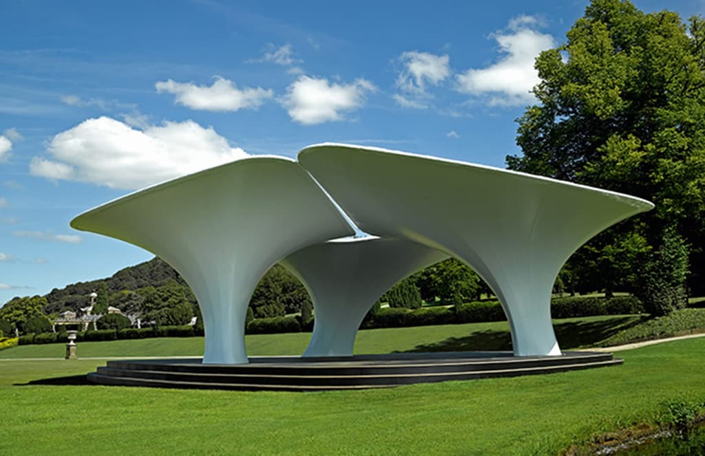 Zaha Hadid’s 2007 Serpentine Pavilion is up for sale