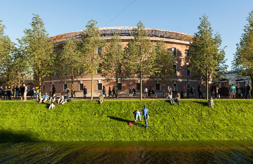 St Petersburg’s New Holland Island is reborn as an arts hub
