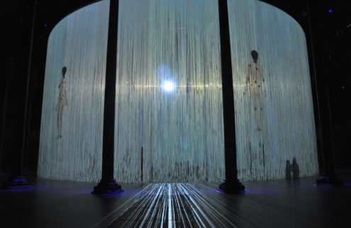 Ron Arad’s 360 degree installation Curtain Call opens at London’s Roundhouse