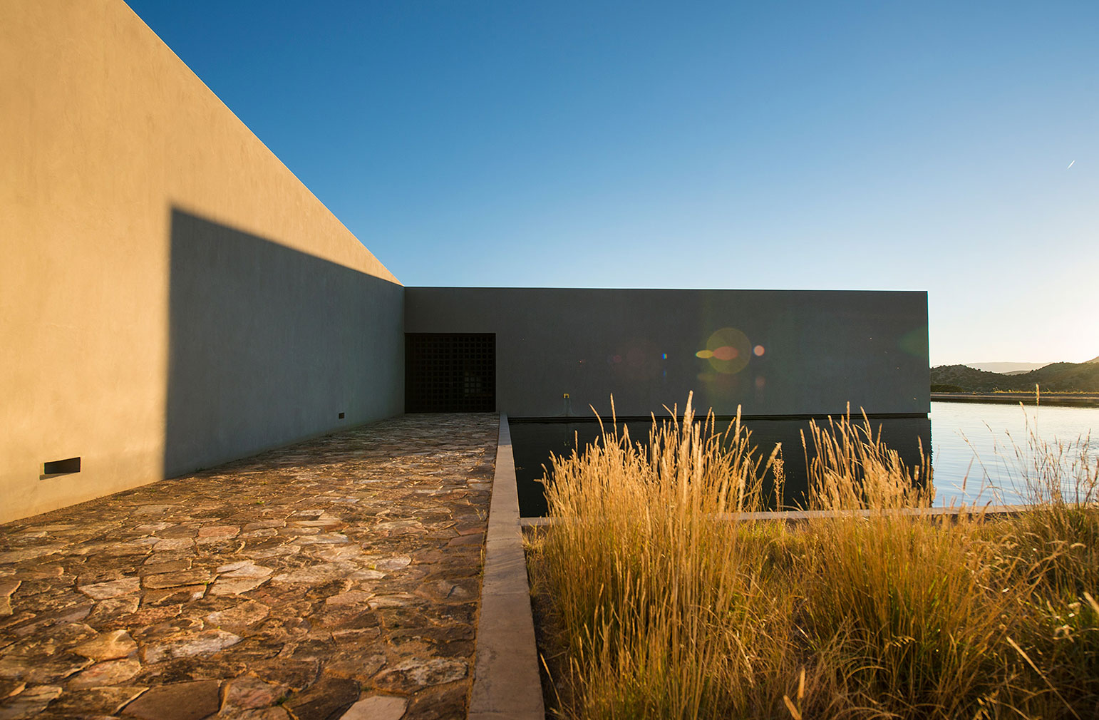 Tom Ford's ranch, designed by Tadao Ando
