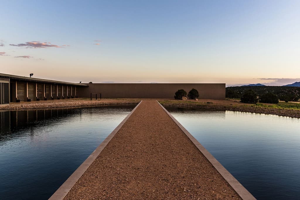 Tom Ford's ranch, designed by Tadao Ando